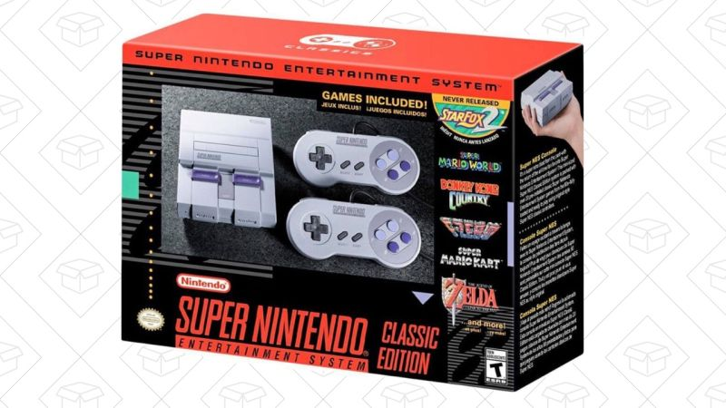 SNES Classic | $80 | AmazonGráfico: Shep McAllister